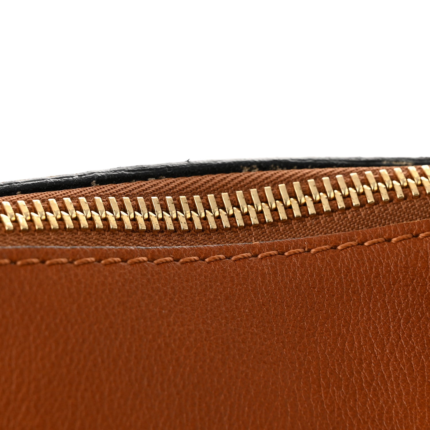 Chloe Calfskin Studded Medium Marcie Satchel Caramel 11 of 11