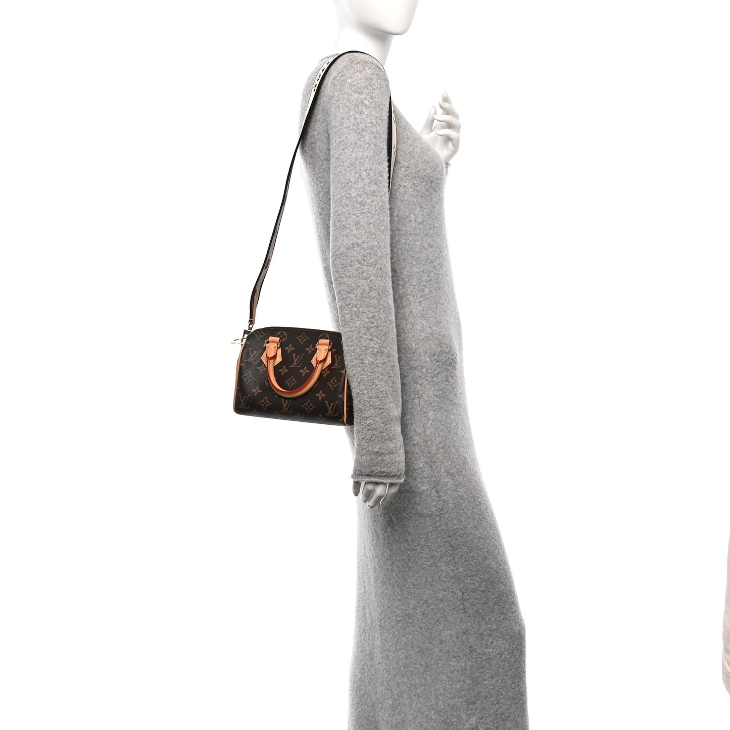 Monogram Speedy Bandouliere 20 Black