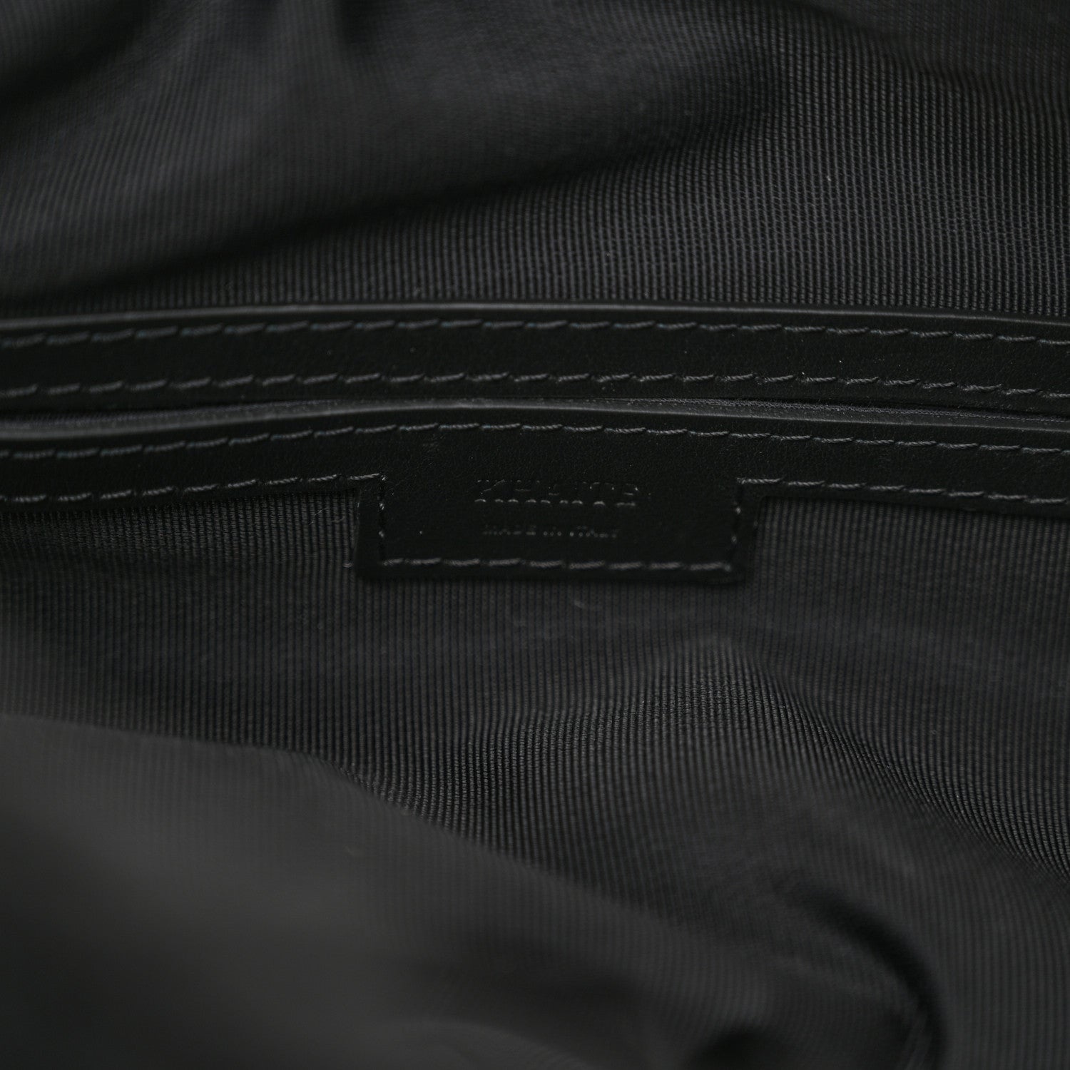 Khaite Shearling Medium Olivia Hobo Black 6 of 11