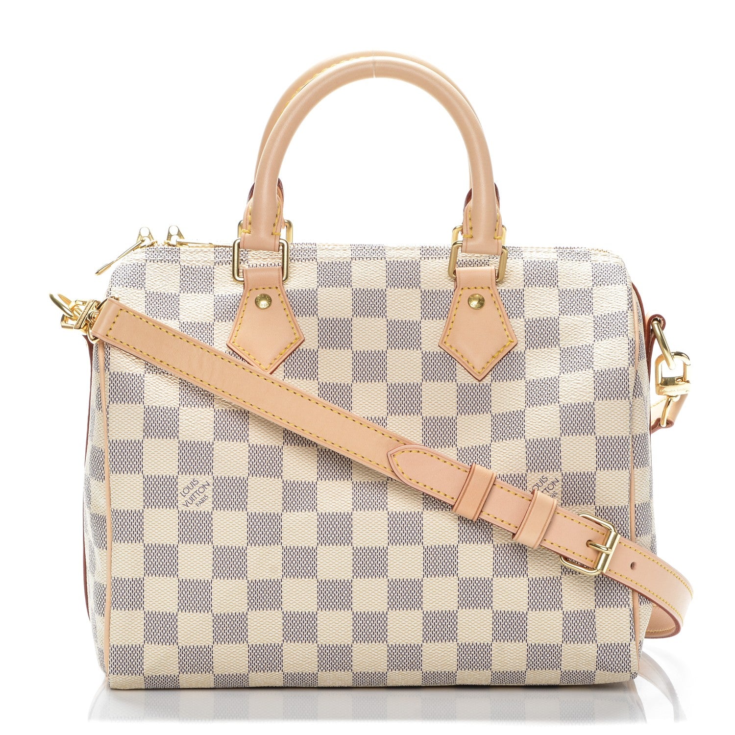 Louis Vuitton Damier Azur Speedy Bandouliere 25 1 of 8
