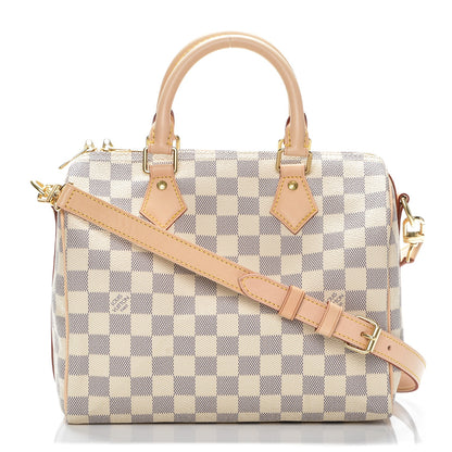 Louis Vuitton Damier Azur Speedy Bandouliere 25 1 of 8
