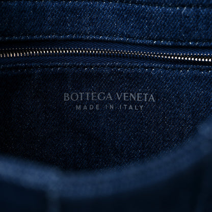 Bottega Veneta Denim Maxi Intrecciato Cassette Crossbody Bag Indigo 6 of 8