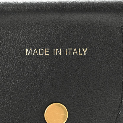 Christian Dior Canvas Velvet Embroidered Shoulder Strap Blue 4 of 6