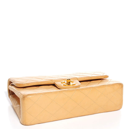 Chanel Lambskin Quilted Small Double Flap Beige 5 of 10