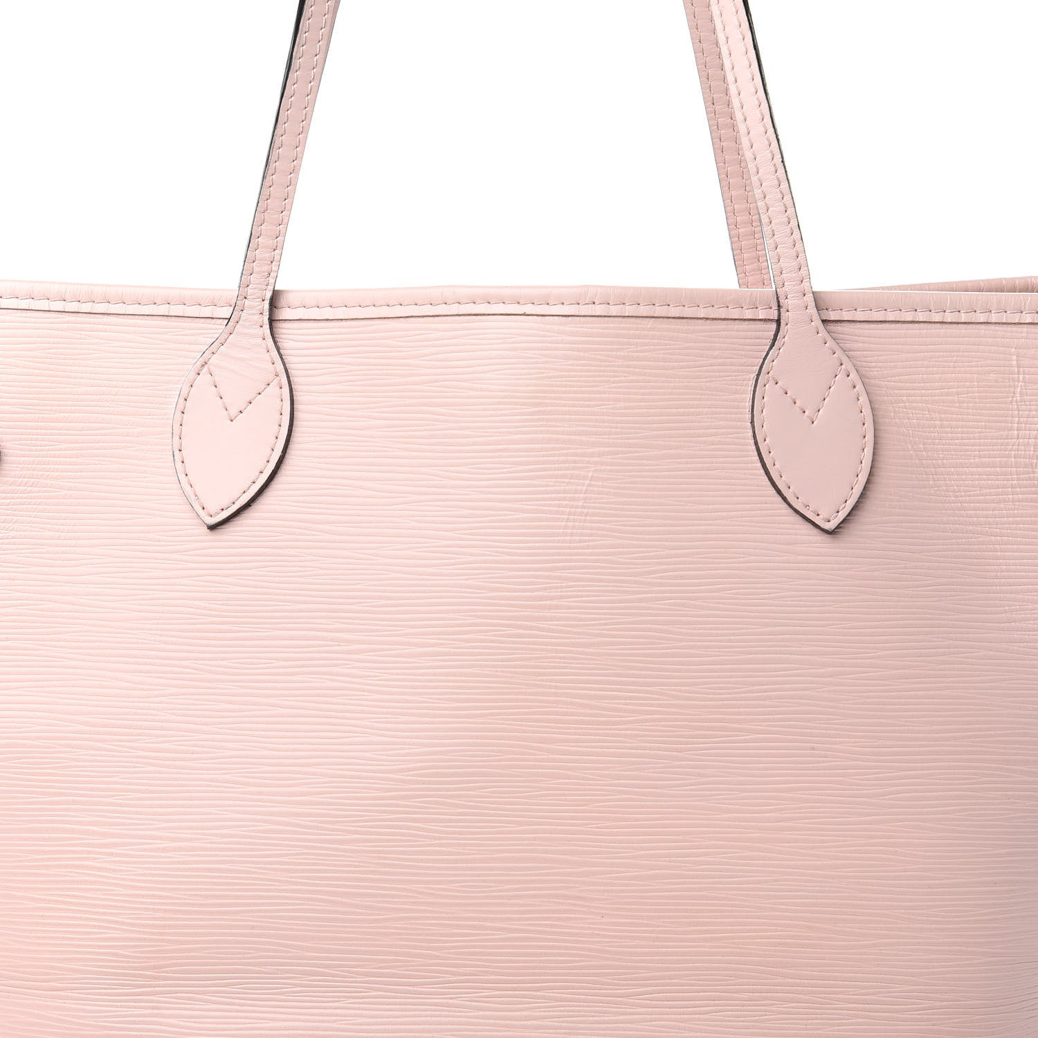 Louis Vuitton Epi Neverfull MM Rose Ballerine 9 of 9