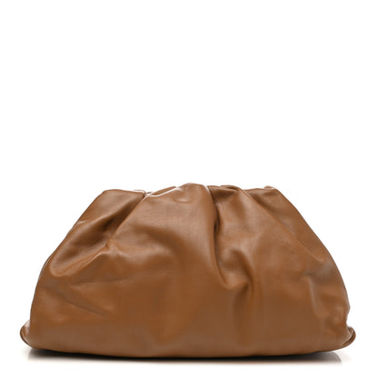 Bottega Veneta Smooth Butter Calf The Pouch Oversized Clutch Cammello 1 of 8