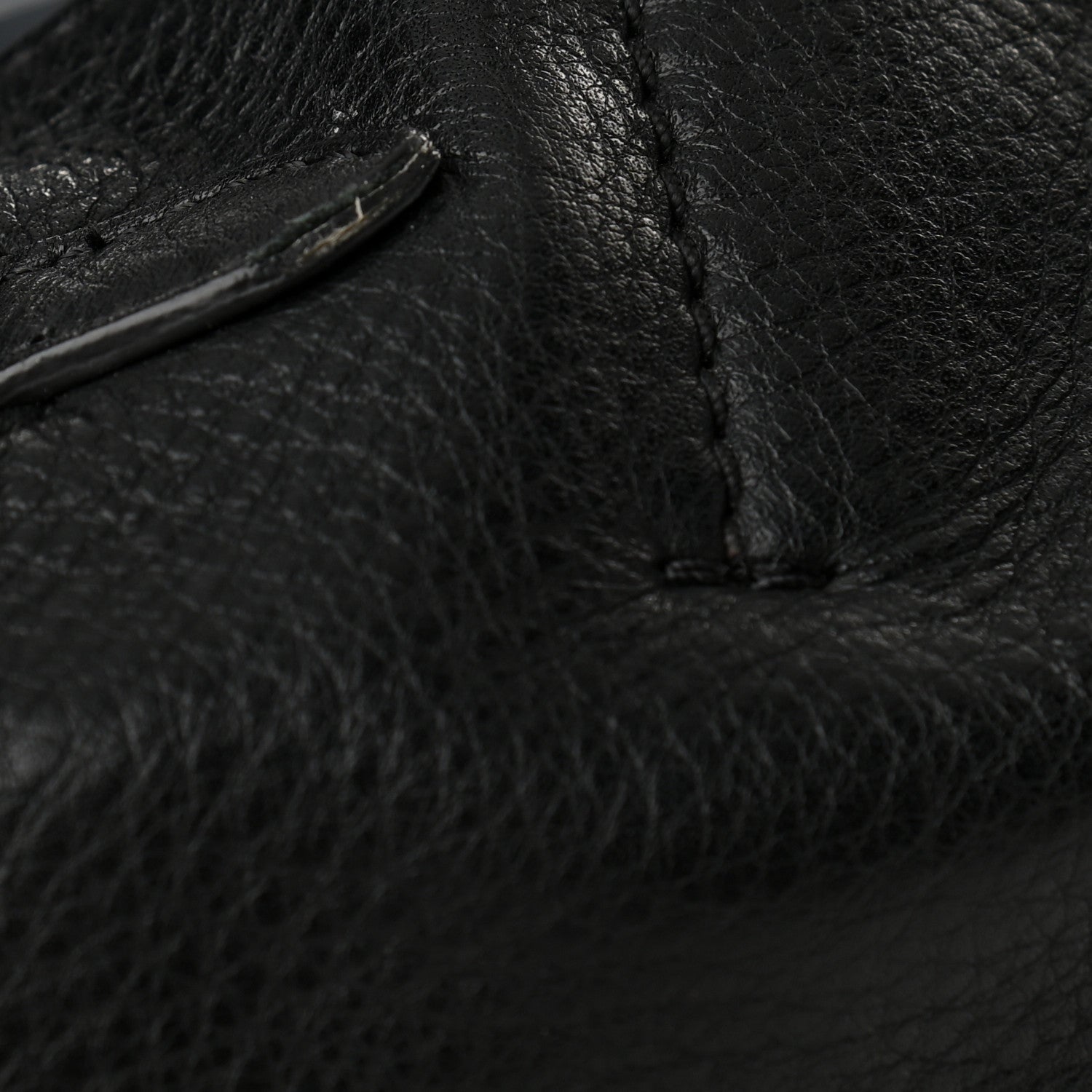 Celine Soft Grained Calfskin Small Belt Cabas Phantom Black 11 of 12