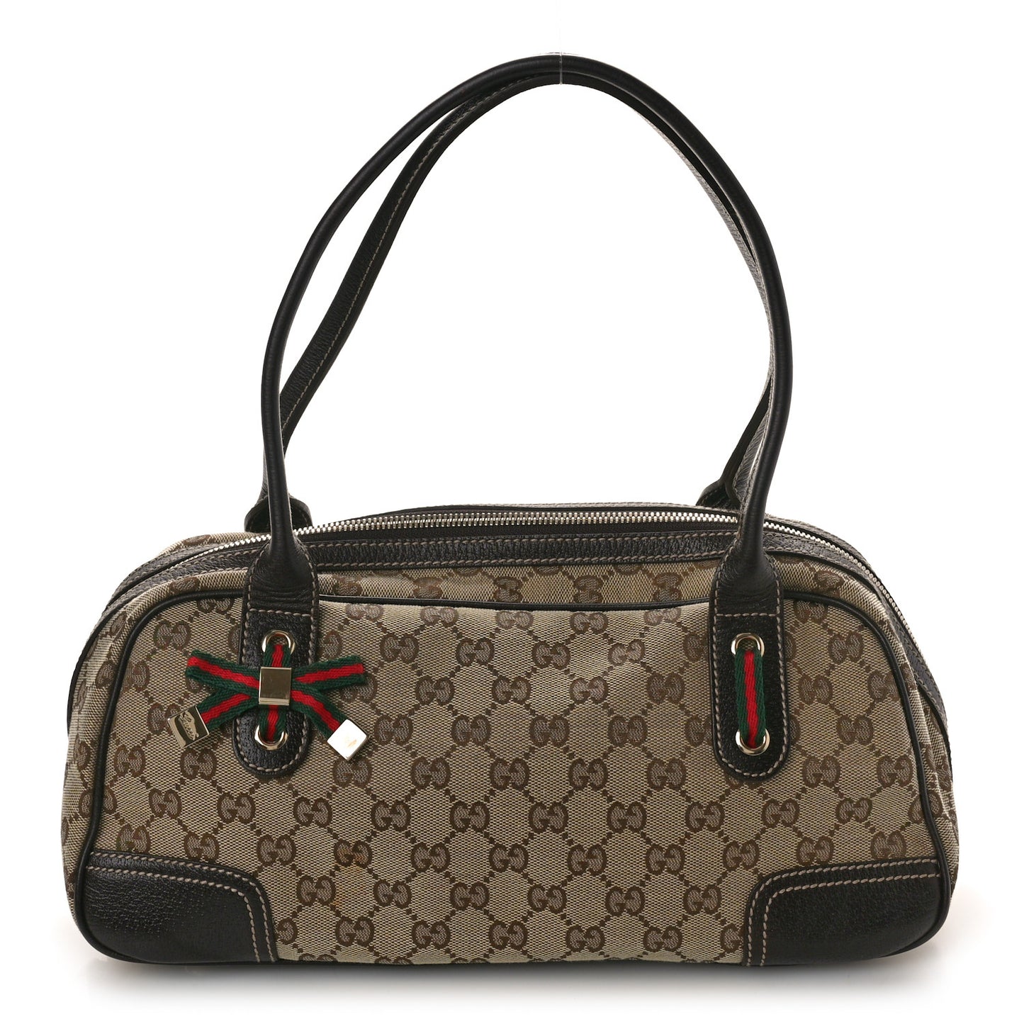 Monogram Small Princy Satchel Dark Brown