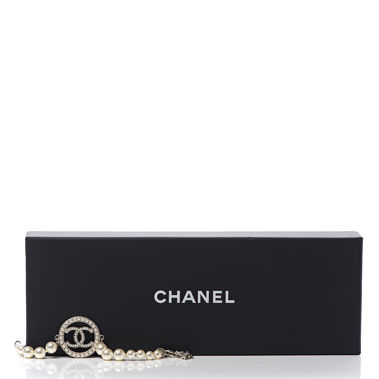 Pearl CC Bracelet Gold