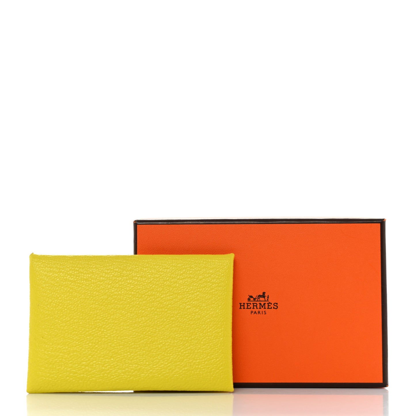 Chevre Mysore Calvi Card Case Lime