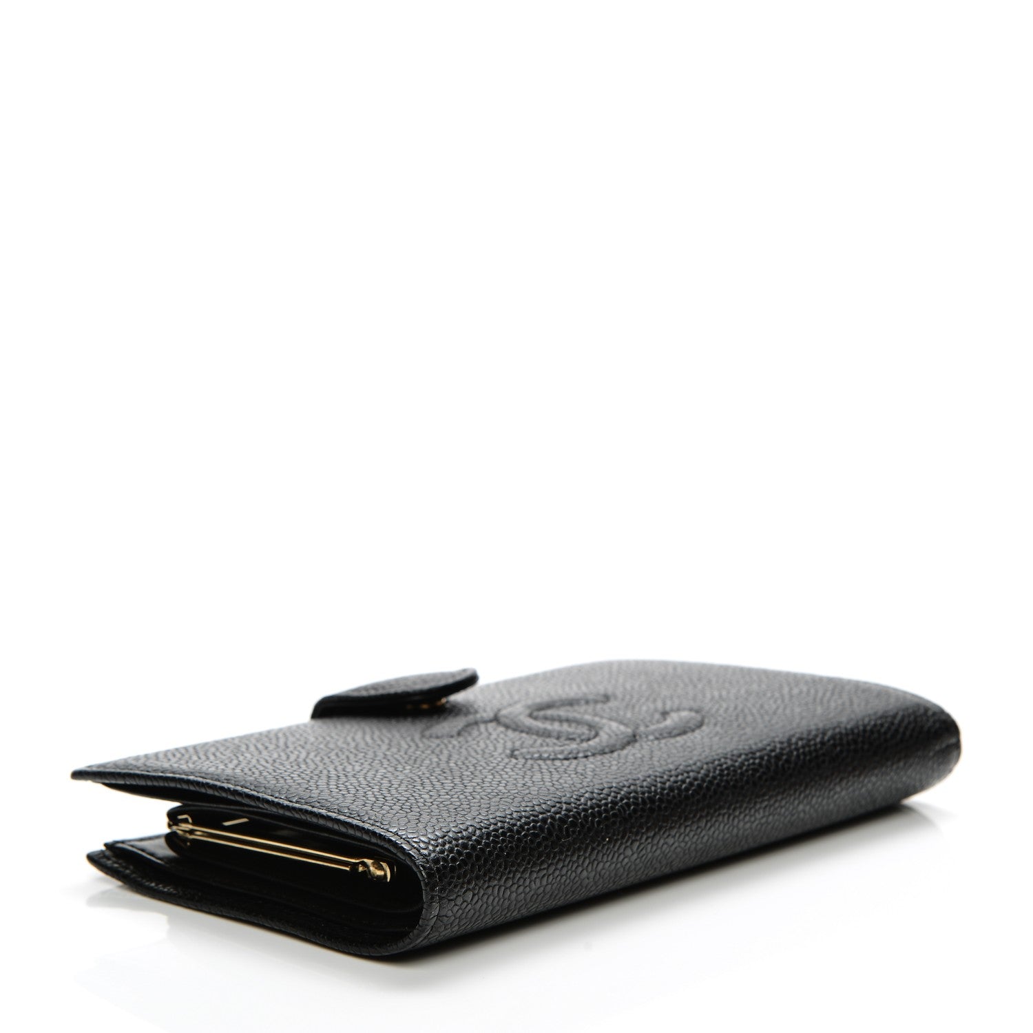 Chanel Caviar Timeless CC French Wallet Black 4 of 8