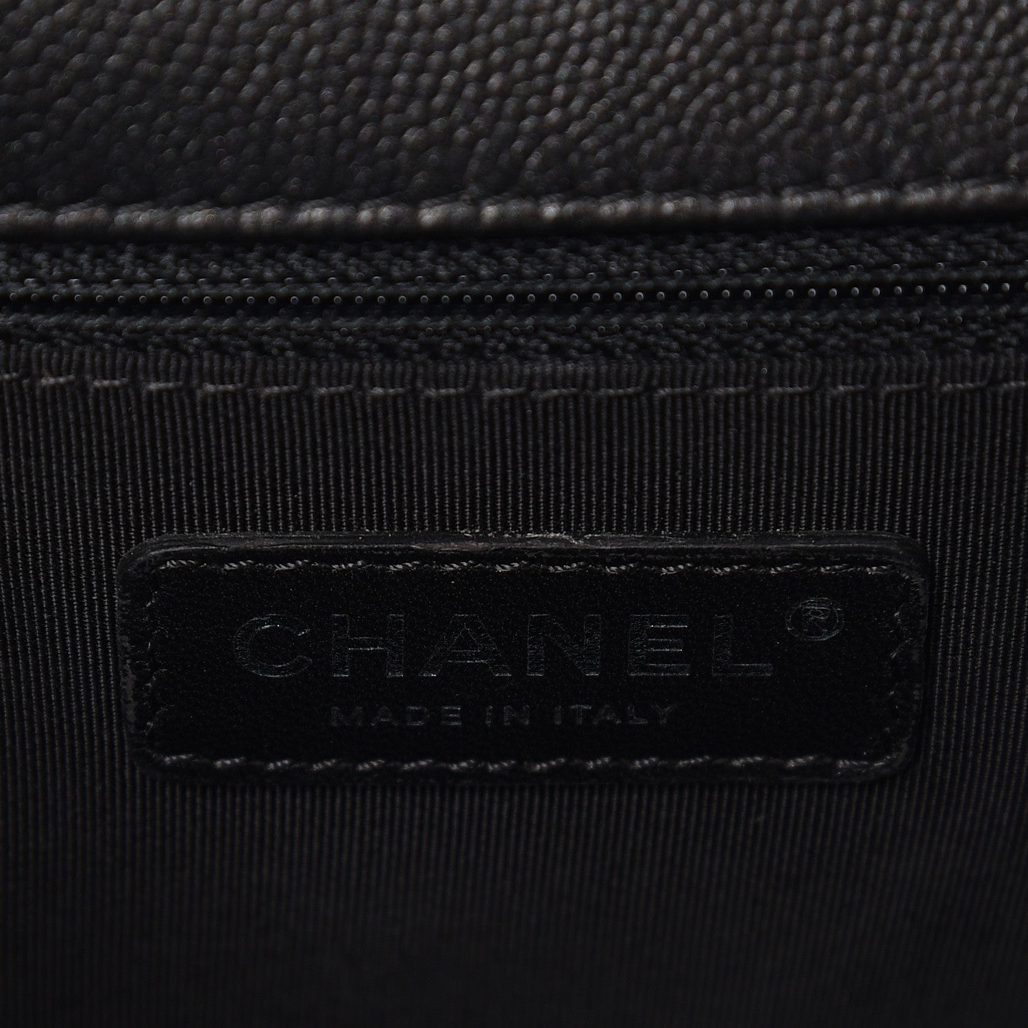 Chanel Caviar Quilted New Medium Boy Flap So Black 6 of 8