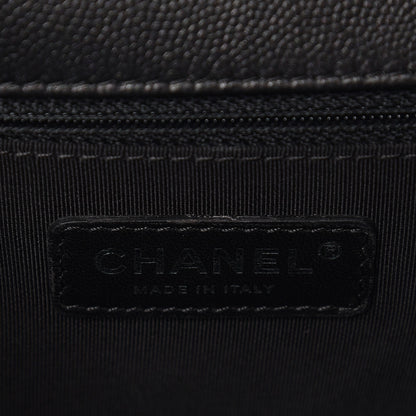 Chanel Caviar Quilted New Medium Boy Flap So Black 6 of 8