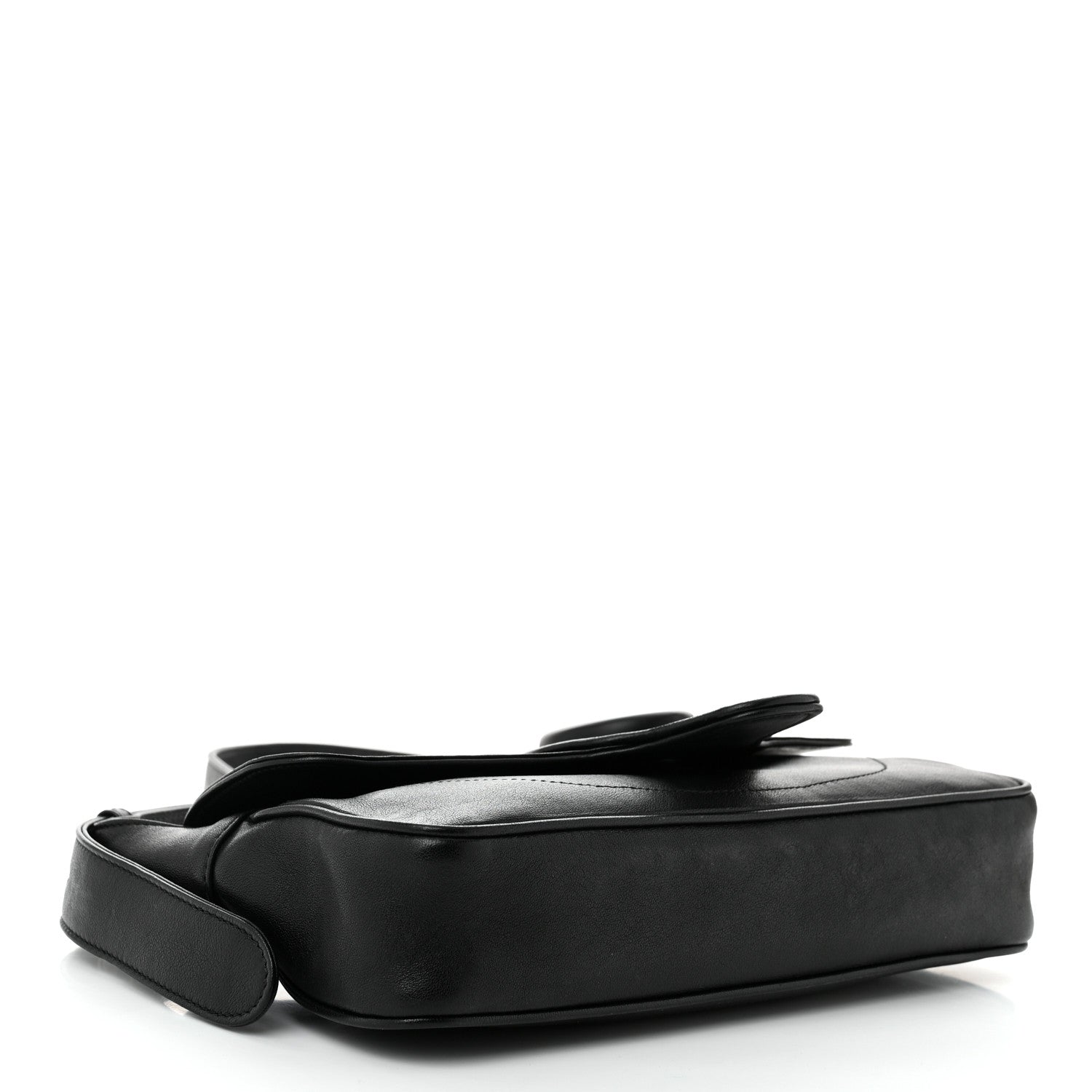Gucci Goatskin Small GG Monochrome Aphrodite Shoulder Bag Black 4 of 10