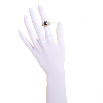 David Yurman Sterling Silver Diamond Smoky Quartz 8mm Petite Cerise Ring 48 4.5 2 of 4