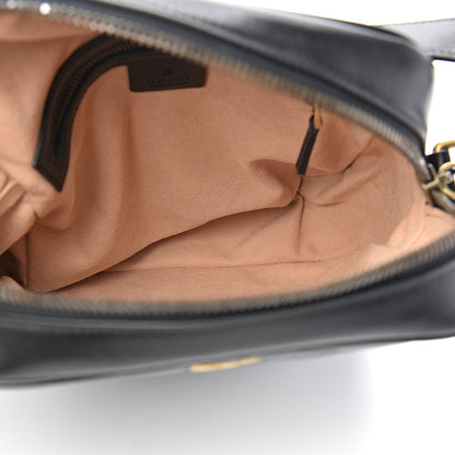 Gucci Calfskin Matelasse GG Marmont Travel Bag Black 5 of 10