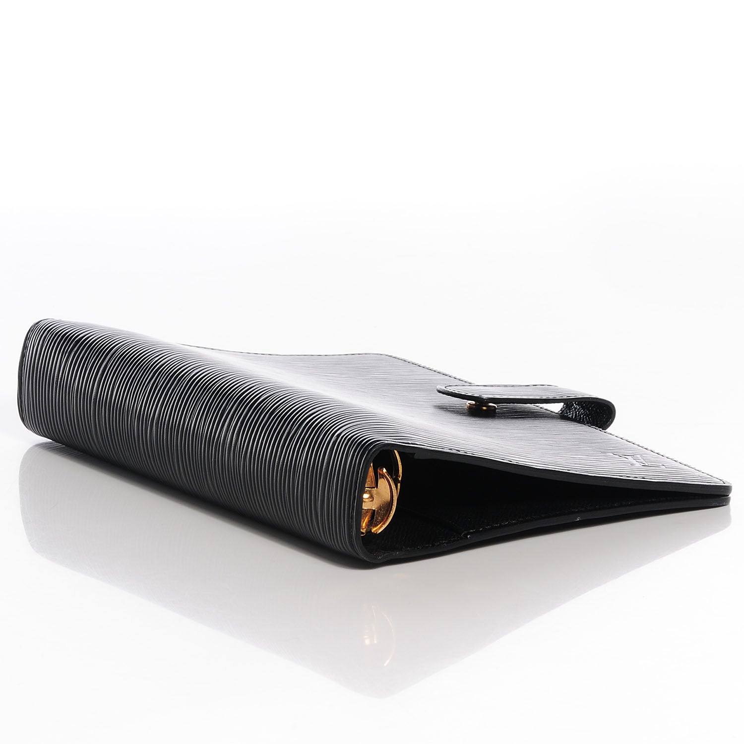 Louis Vuitton Epi Medium Ring Agenda Black 5 of 8