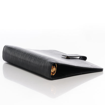 Louis Vuitton Epi Medium Ring Agenda Black 5 of 8