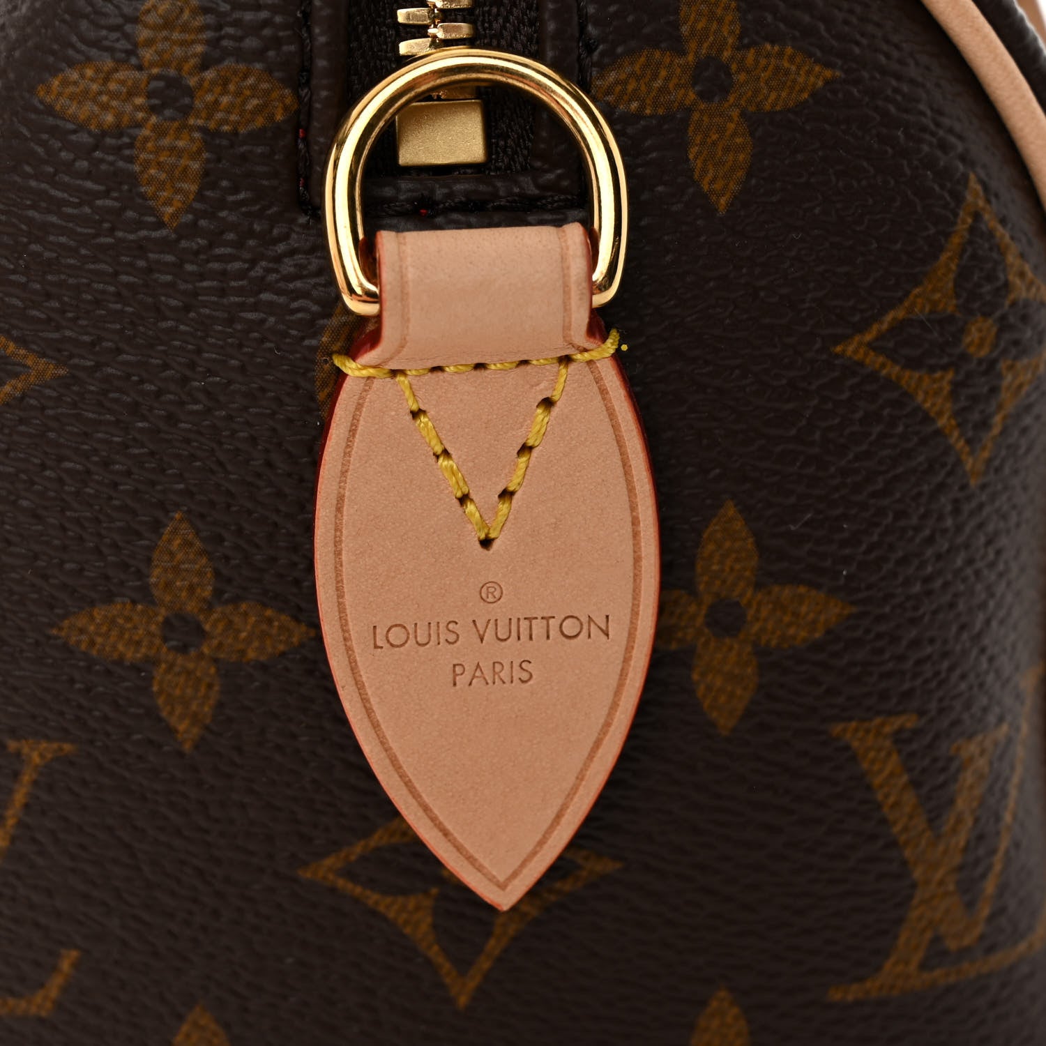 Louis Vuitton Monogram Speedy Bandouliere 20 Pink Orange 6 of 9