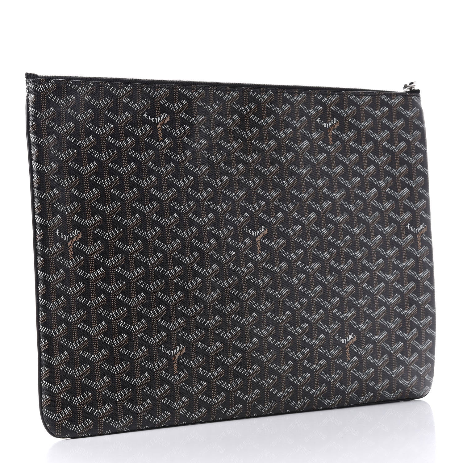 Goyard Goyardine Senat Pochette GM Black 3 of 7