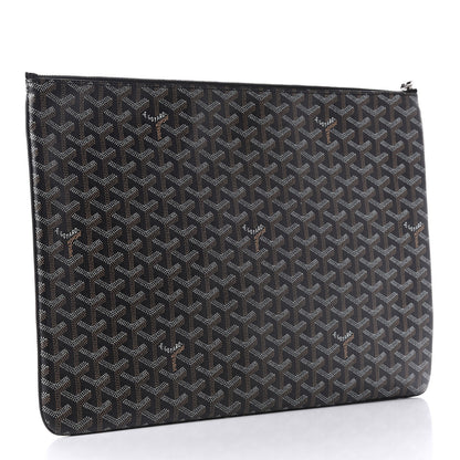 Goyard Goyardine Senat Pochette GM Black 3 of 7