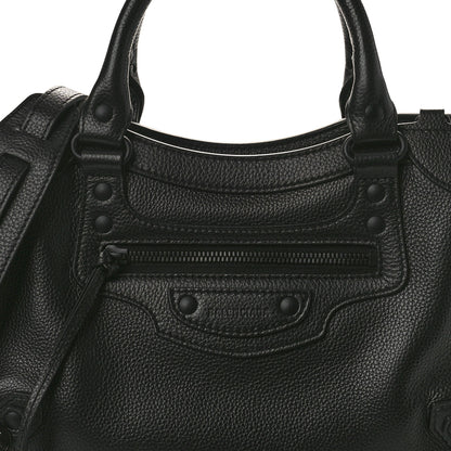 Balenciaga Grained Calfskin Neo Classic Black Hardware S City Black 8 of 10