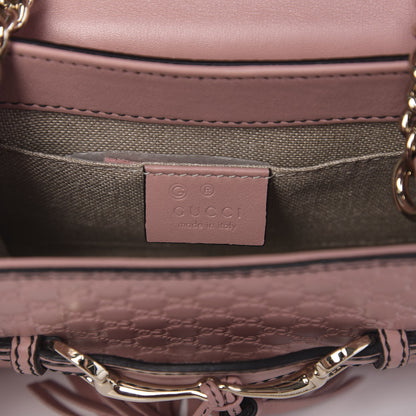Gucci Microguccissima Mini Emily Shoulder Bag Soft Pink 6 of 10