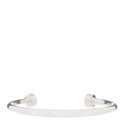 Tiffany Sterling Silver Return to Tiffany Narrow Circle Edge Cuff Bracelet 2 of 4