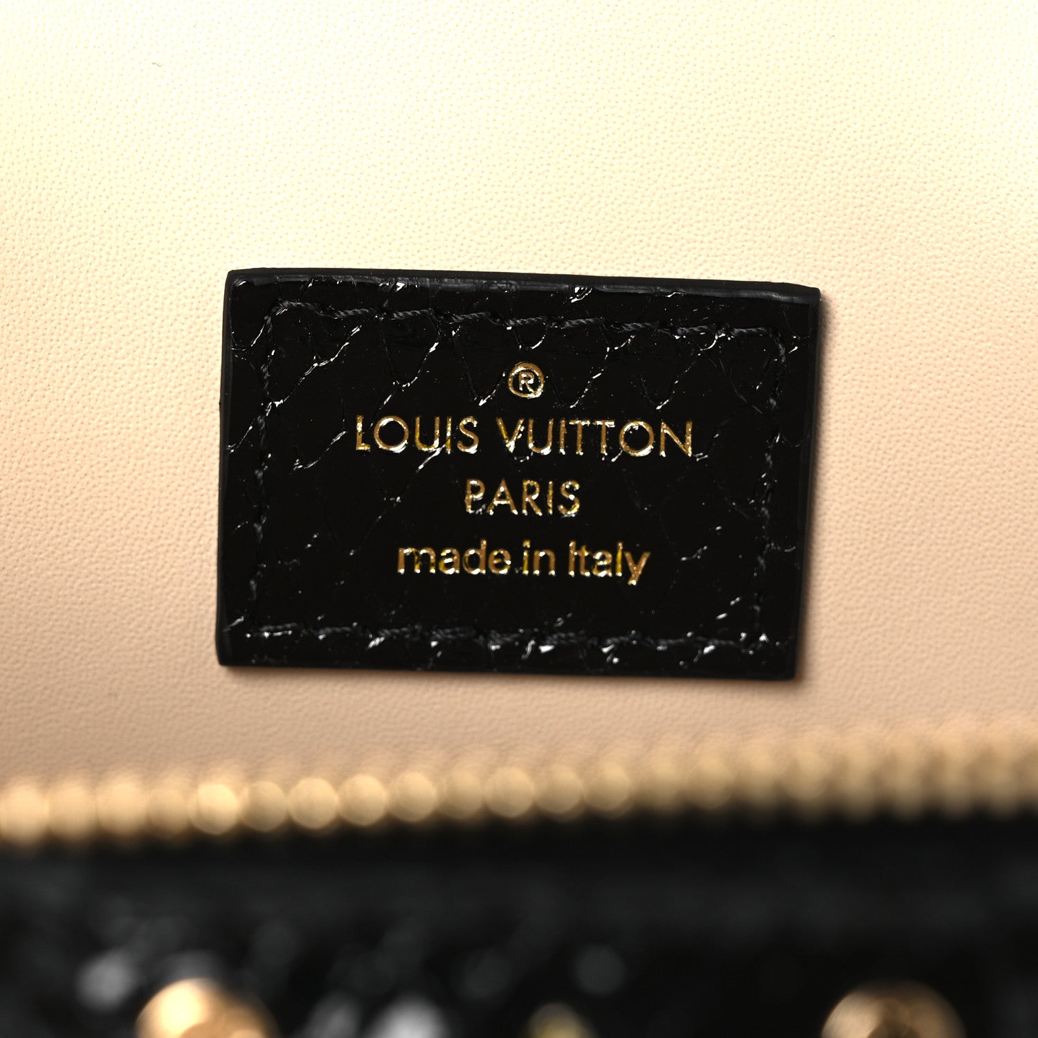 Louis Vuitton Snakeskin Vanity Pouch Black 5 of 8