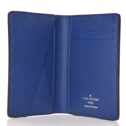 Louis Vuitton Monogram Taiga Pocket Organizer Cobalt 5 of 8