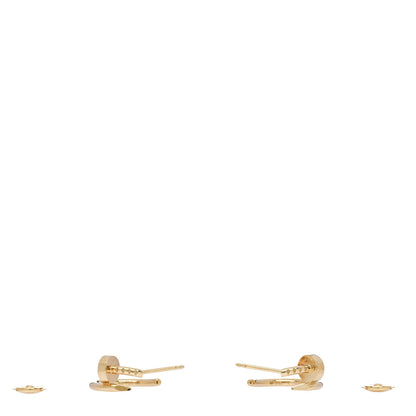 Cartier 18K Yellow Gold Juste Un Clou Hoop Earrings 3 of 6