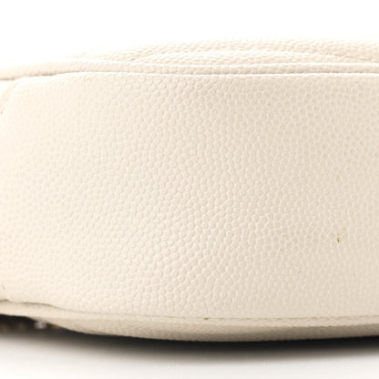 Saint Laurent Grain De Poudre Matelasse Monogram Mini Lou Camera Bag Crema Soft 9 of 11