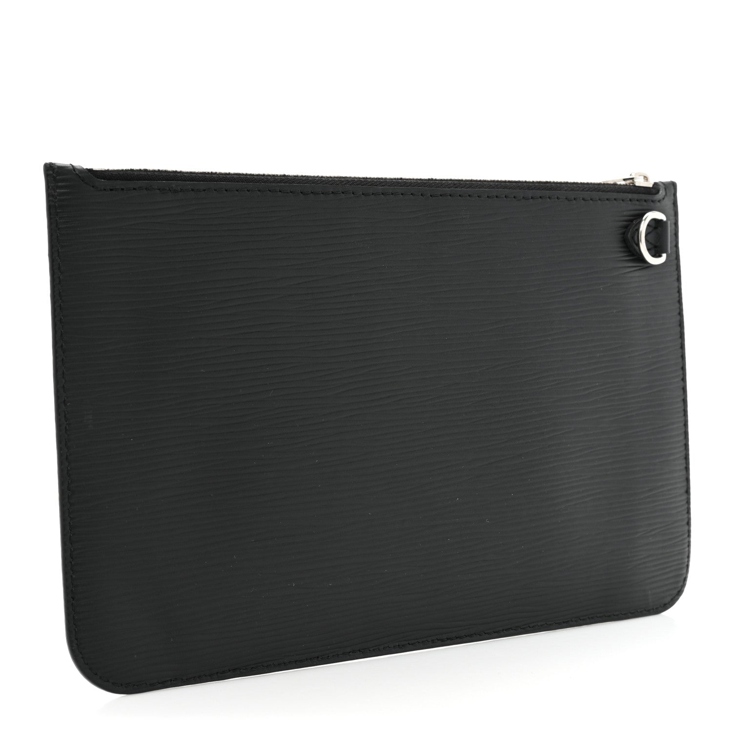 Louis Vuitton Epi Neverfull Pochette MM GM Black 3 of 10