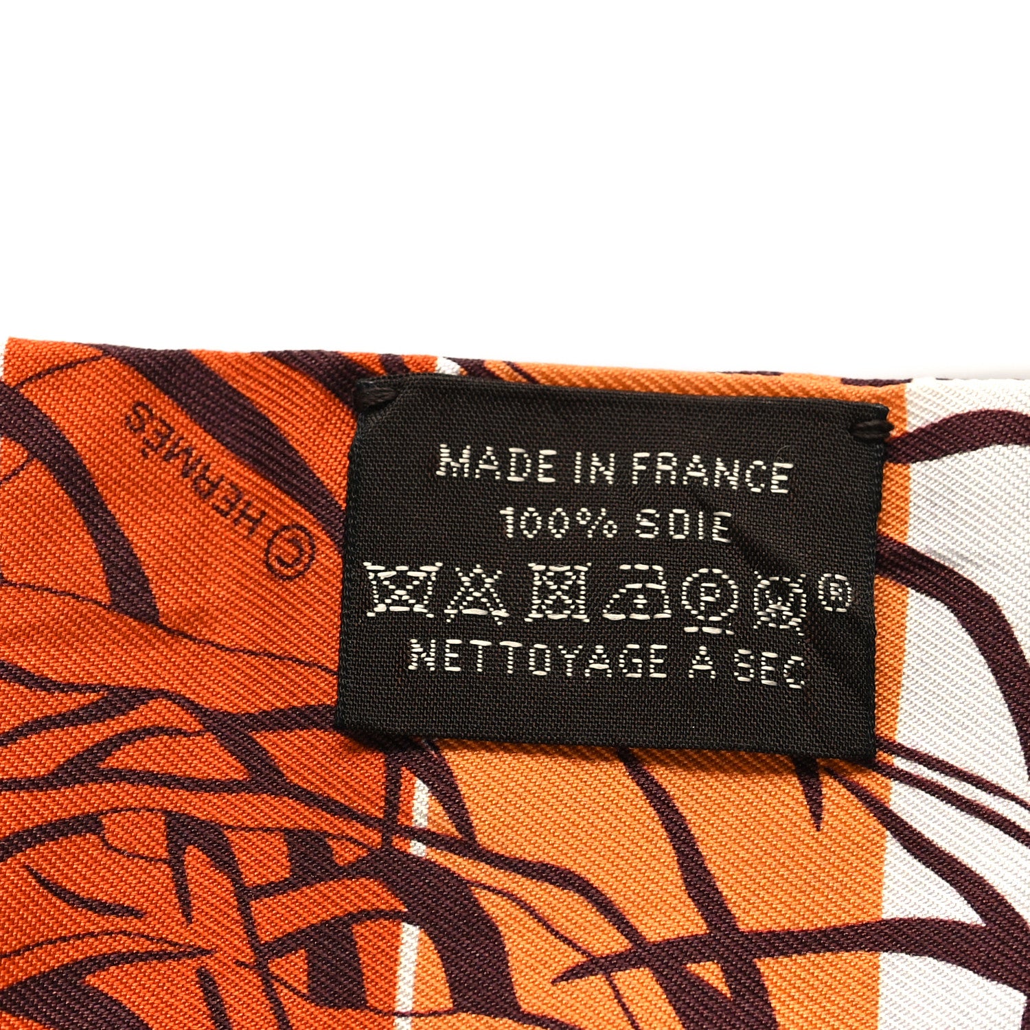Hermes Silk Jungle Love Rainbow Twilly Brun Brique Fauve 3 of 3