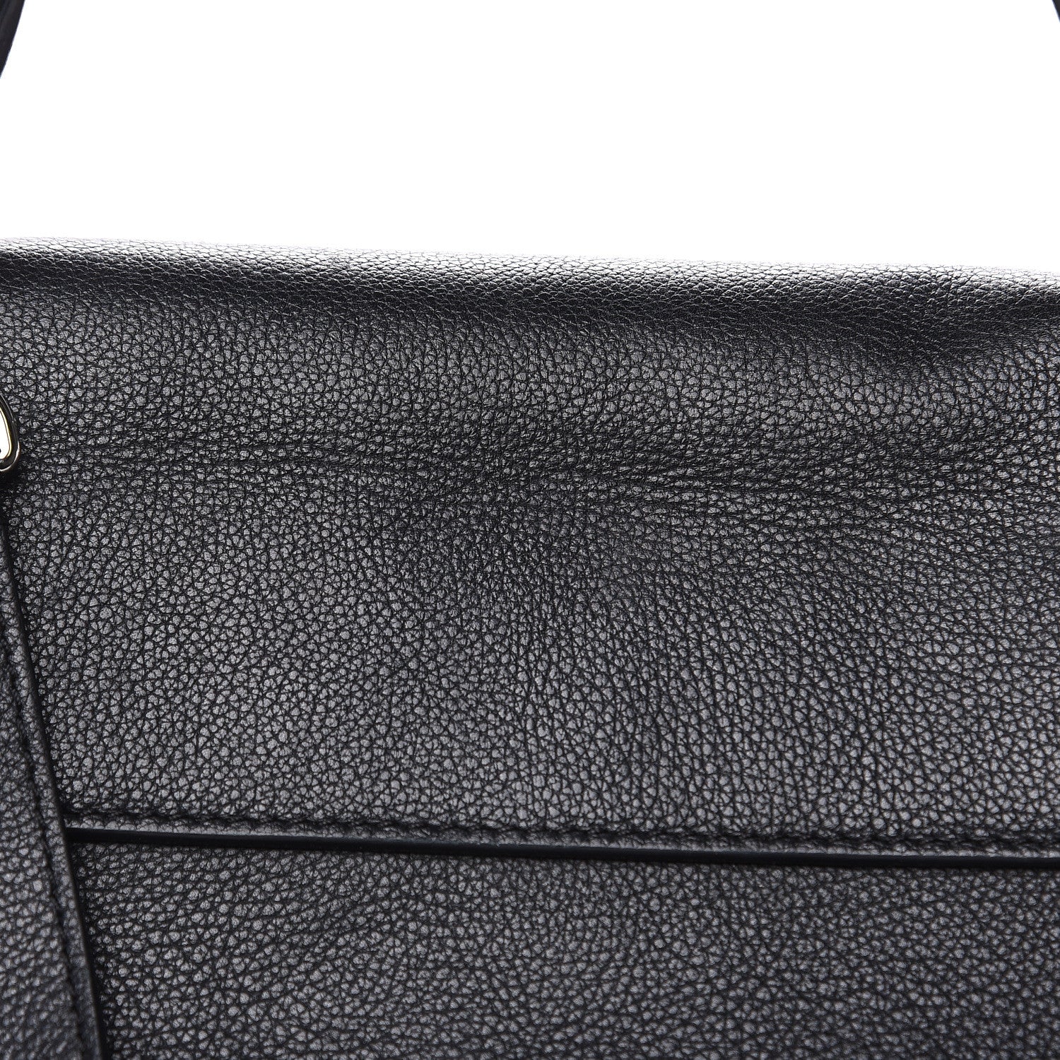 Louis Vuitton Soft Calfskin Lockme II Top Handle Black 14 of 17