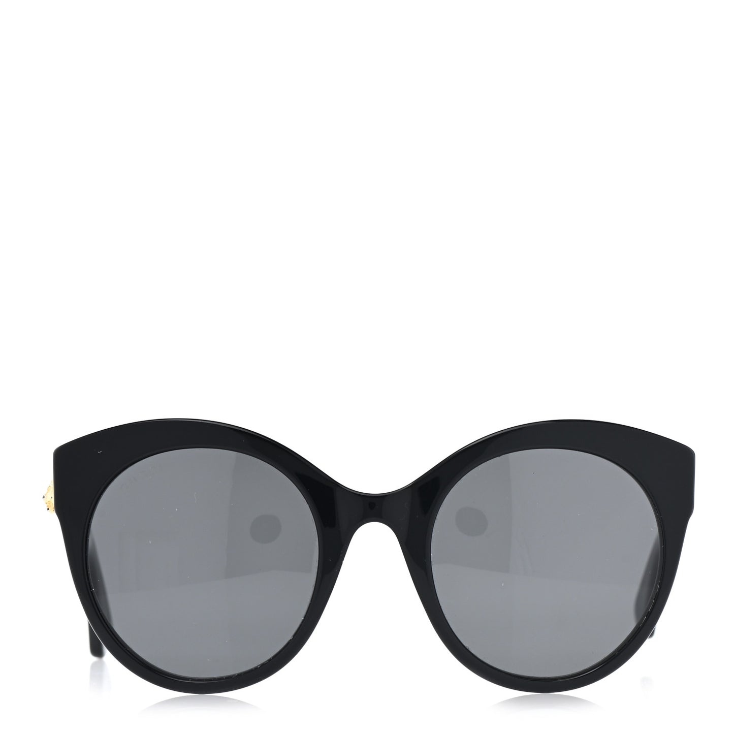 Round GG Sunglasses GG0028S Black