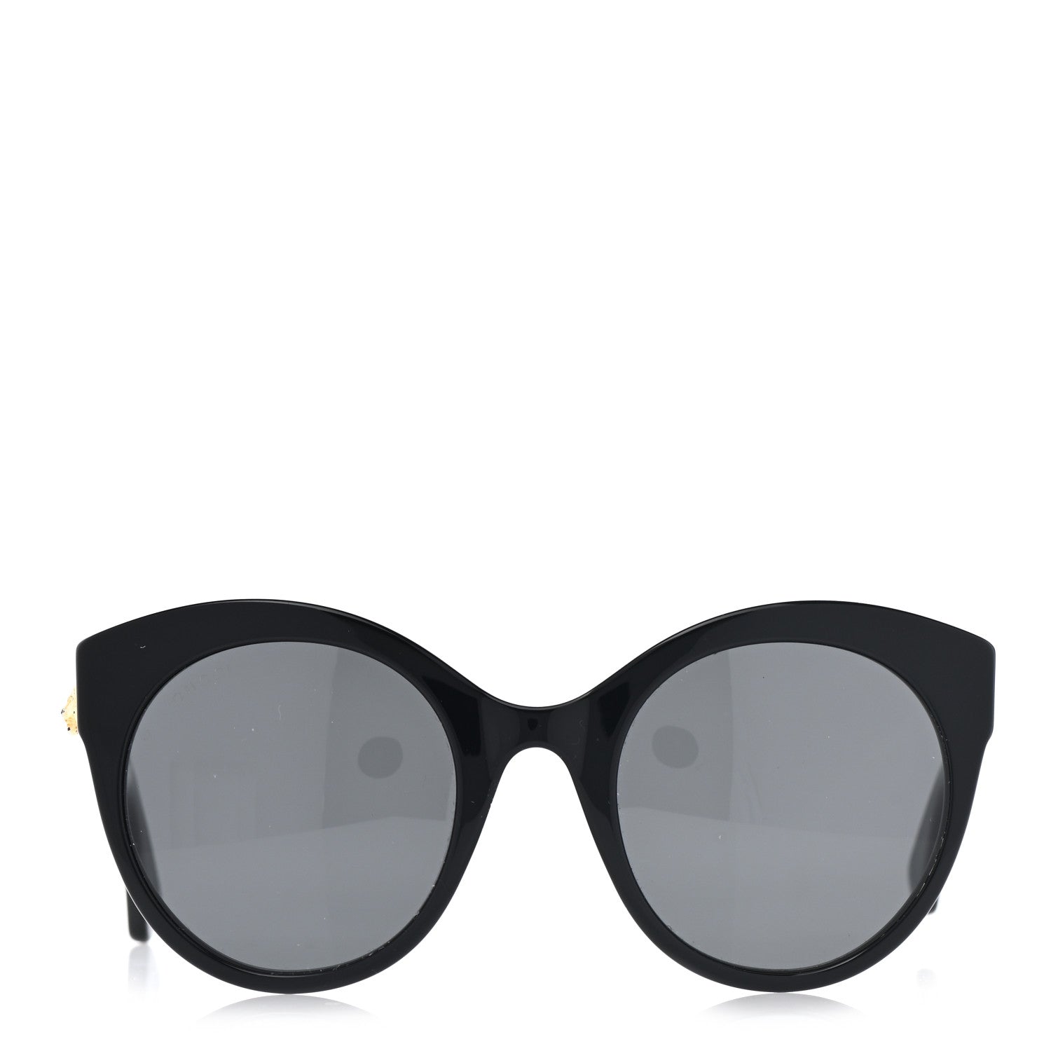Gucci Round GG Sunglasses GG0028S Black 2 of 9