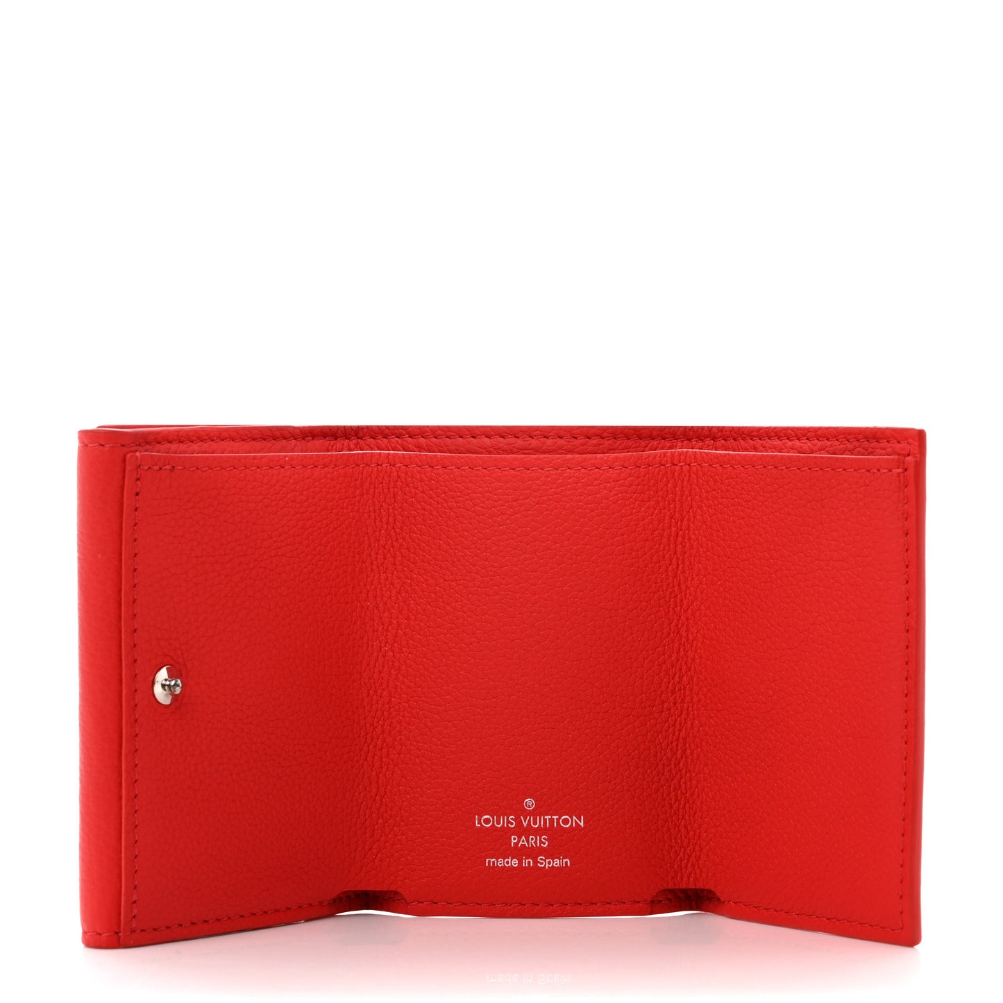 Calfskin Lockmini Wallet Kabuki