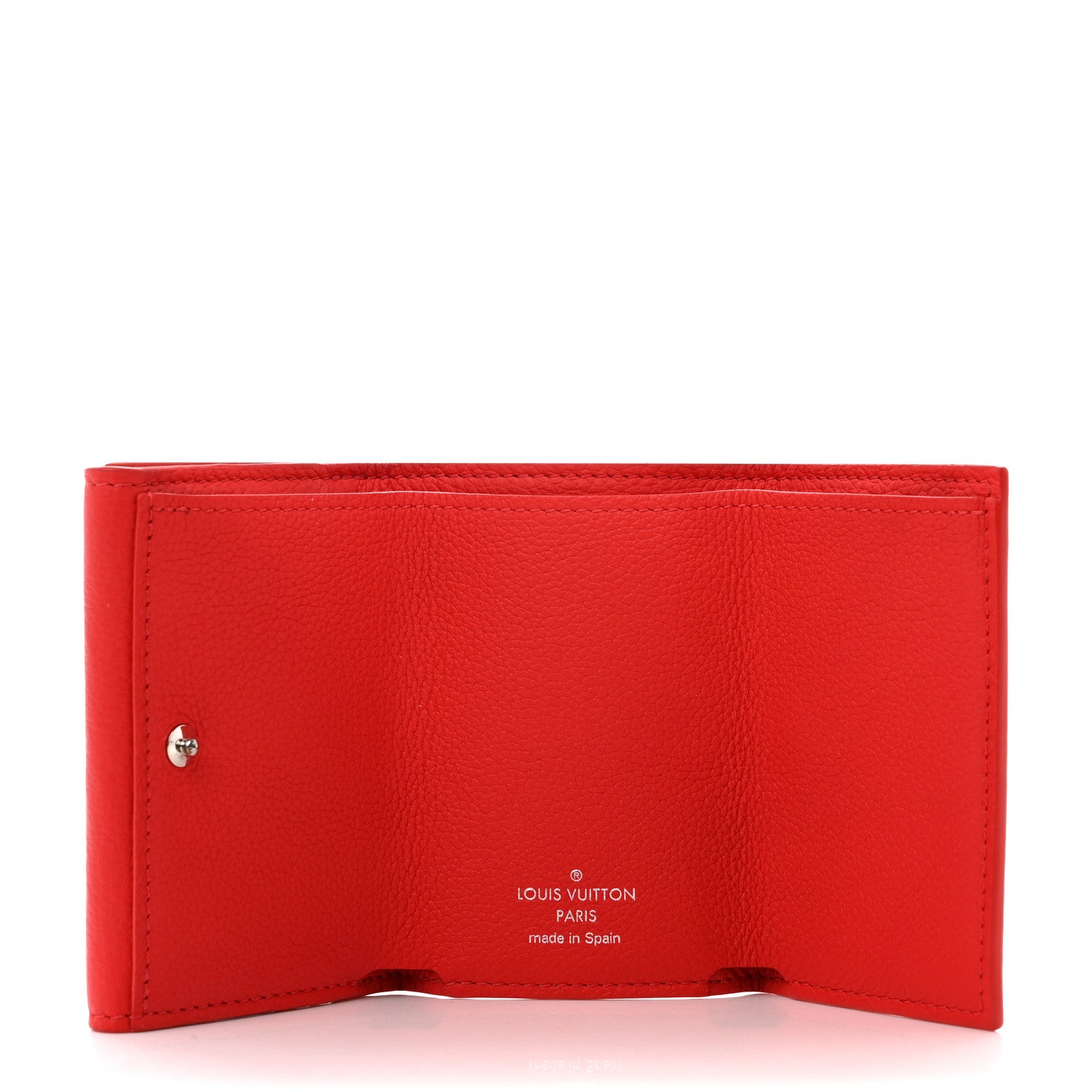 Louis Vuitton Calfskin Lockmini Wallet Kabuki 5 of 7