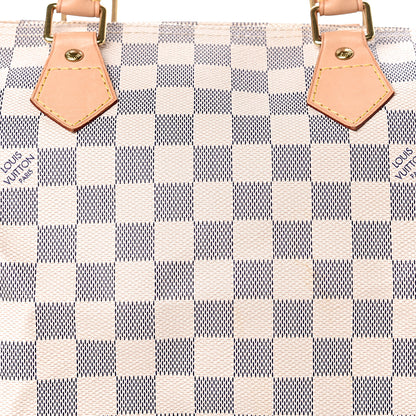 Louis Vuitton Damier Azur Speedy 30 8 of 10