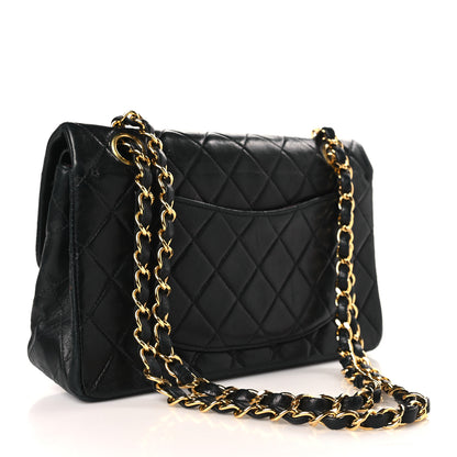 Chanel Lambskin Quilted Small Double Flap Black 3 of 12