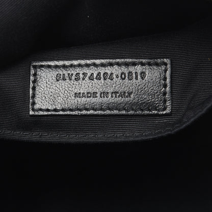 Saint Laurent Lambskin Monogram Small Lou Camera Bag Black 7 of 12