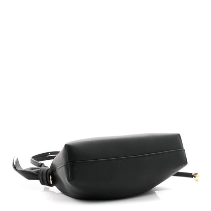 Loewe Smooth Calfskin Mini Scarf Shoulder Bag Black 4 of 10