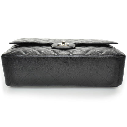 Chanel Caviar Maxi Flap Black SHW 3 of 11