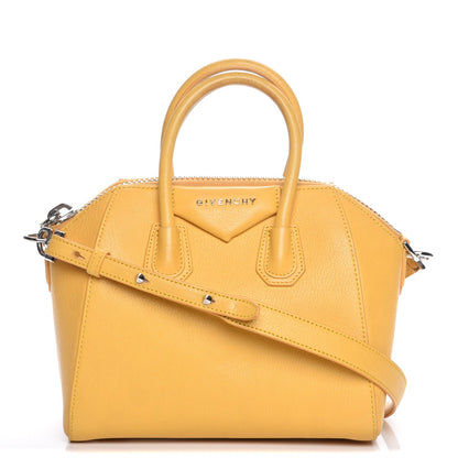 Givenchy Sugar Goatskin Mini Antigona Bright Yellow 1 of 10