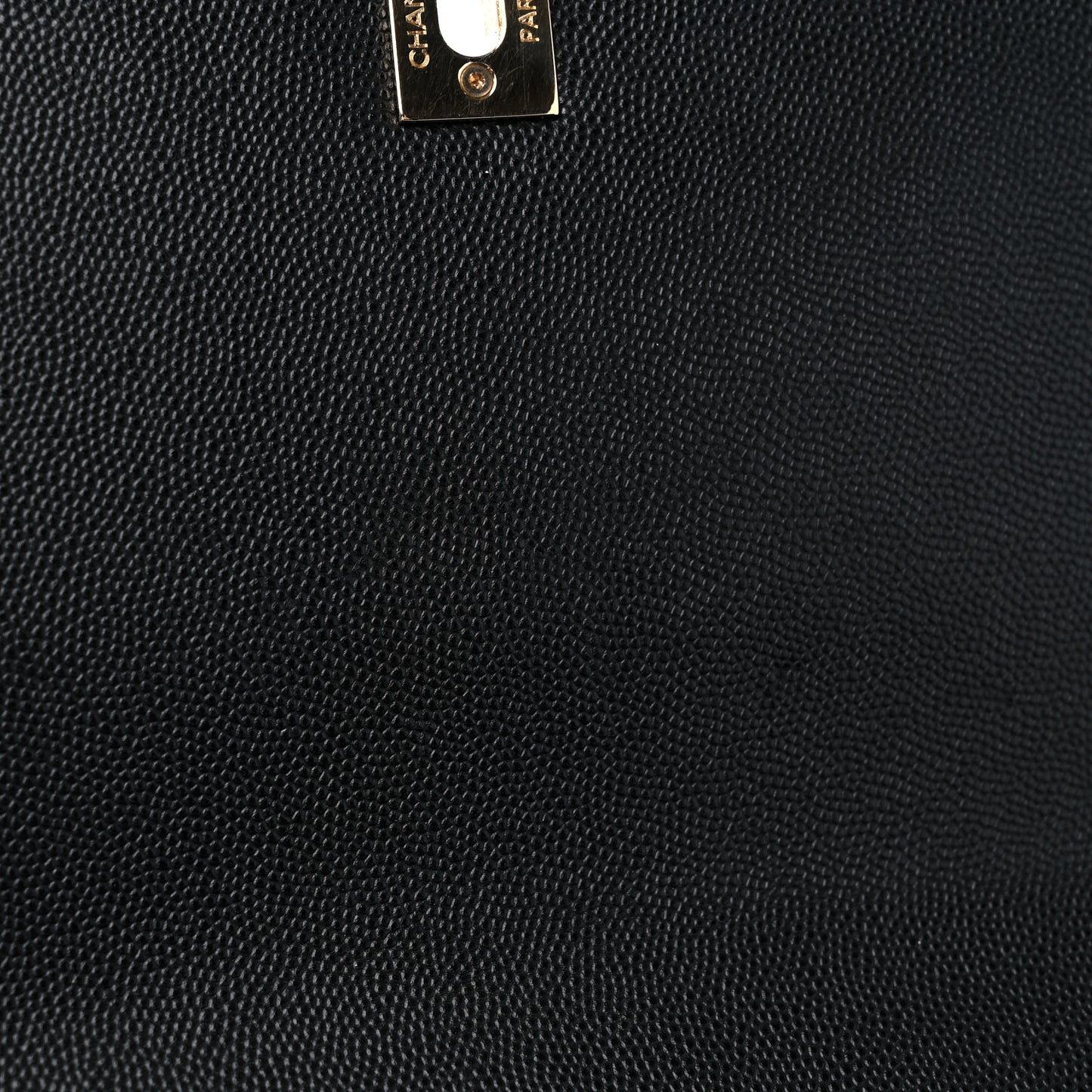 Caviar Quilted Large Business Affinity Flap Black