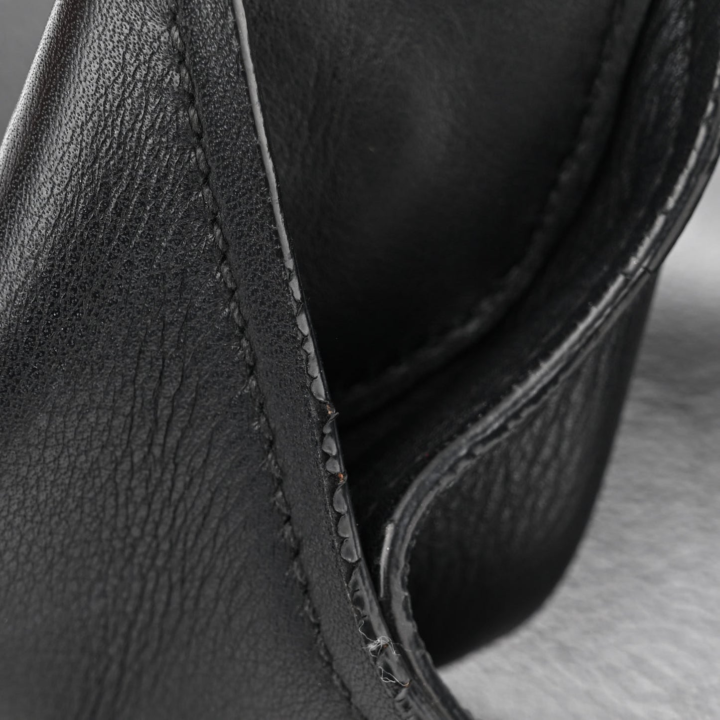 Vitello Corsica Pocket Hobo Bag Black