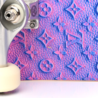 Louis Vuitton Monogram Illusion Wood Skateboard Multicolor 9 of 9