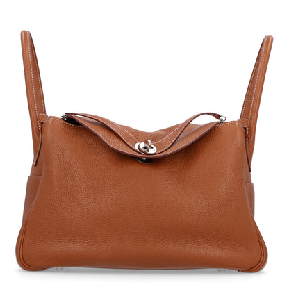 Hermes Taurillon Clemence Lindy 34 Gold 1 of 10