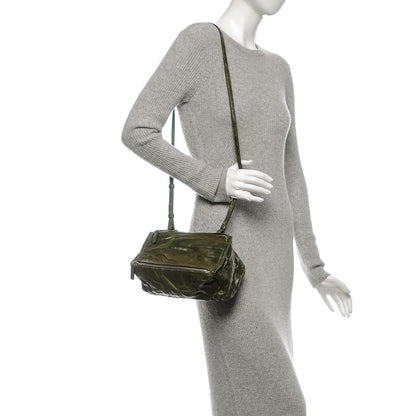 Givenchy Tumbled Sheepskin Mini Pandora Khaki 2 of 6